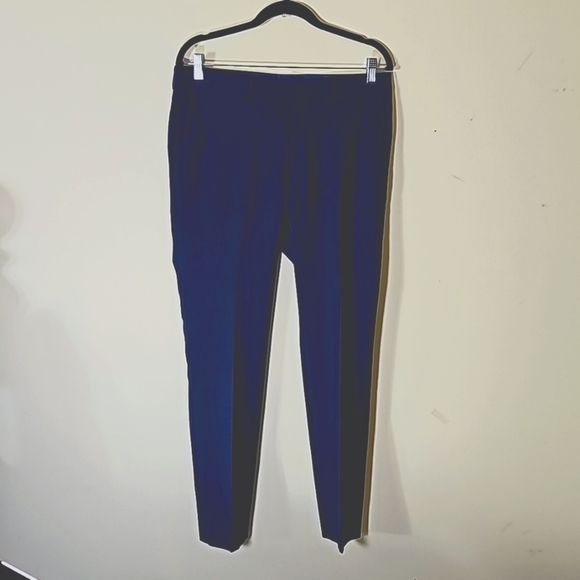 Kenneth Cole Reaction Techni-Cole Performance Dress Pants Blue 32x30 - Picture 1 of 9